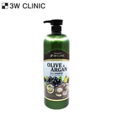 3W CLINIC Olive&Argan 2 In 1 Shampoo 1500ml - Ieumhub